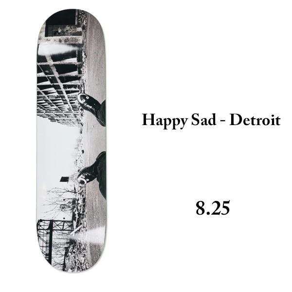 POLAR SKATE DECK 8.25インチ ポーラー デッキ Happy Sad Detroit PO