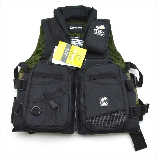 新品 マズメ MZX コアライフジャケット MZXLJ-019 ブラック/S383L : 釣