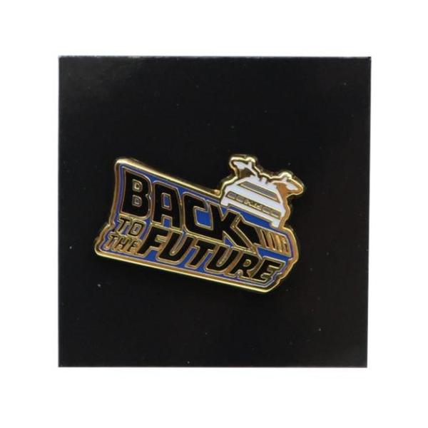 ピンズ ピンバッジ バックトゥザフューチャー ロゴ Green Flash Back