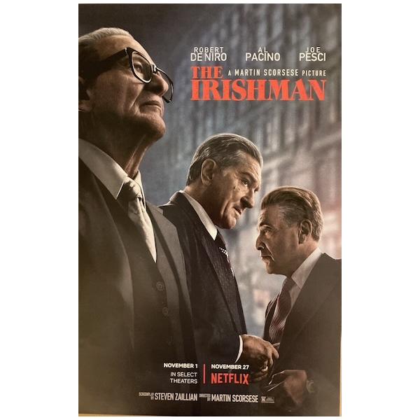 輸入 小ポスター 米国版 アイリッシュマン The Irishman ロバート