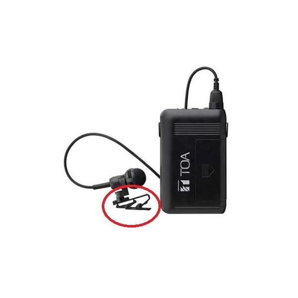 TOA WM-1320マイク用クリップ部 (マイク・本体は別) / WM-1320-G