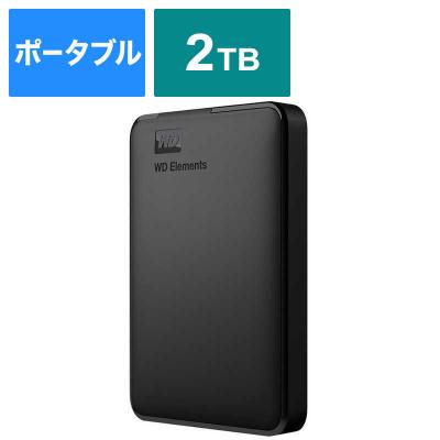 western digital 2tb（外付けハードディスク、ドライブ）｜パソコン