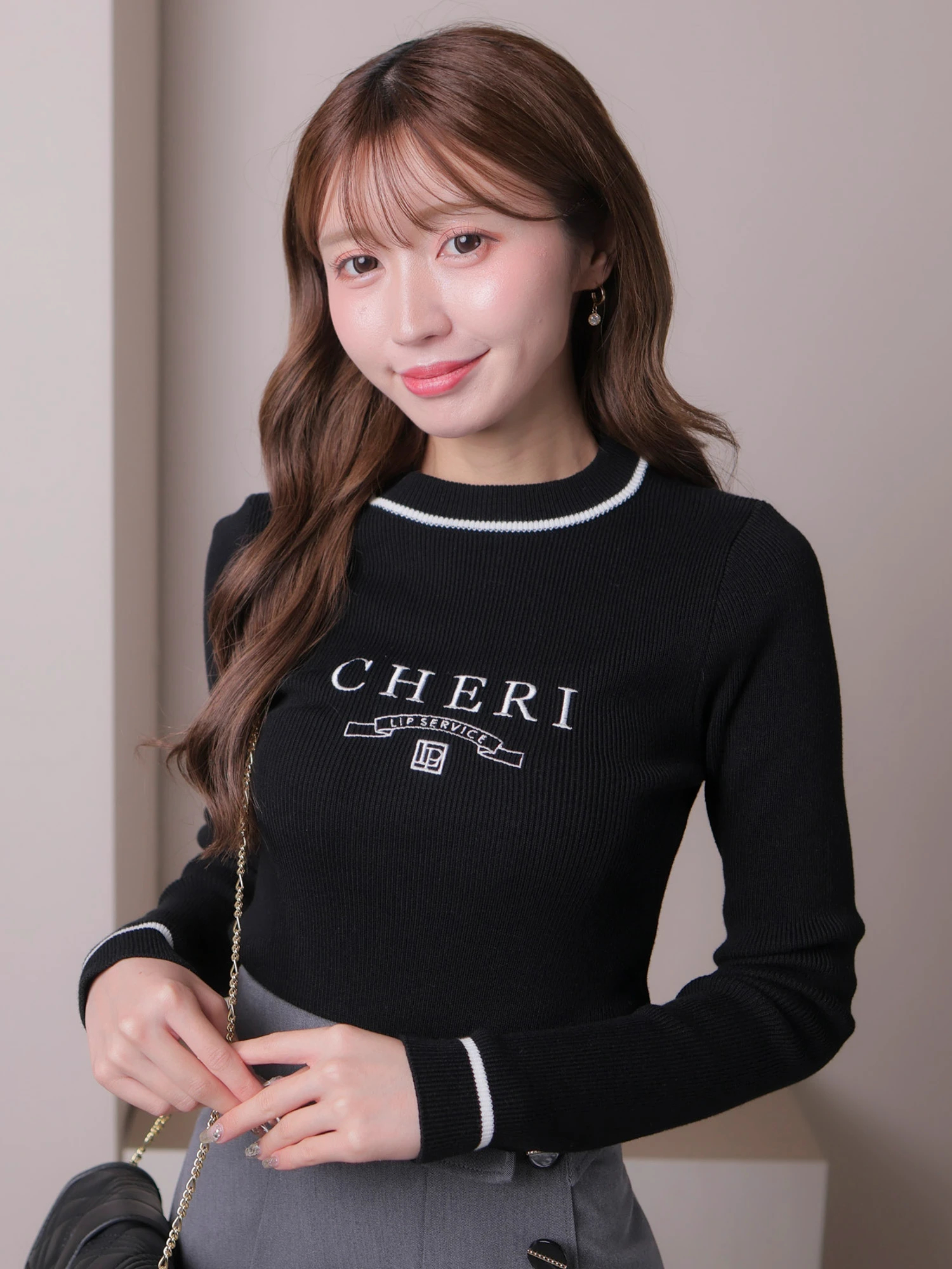 LIP SERVICE（リップサービス）｜ CHERIリブニット アイテムの詳細