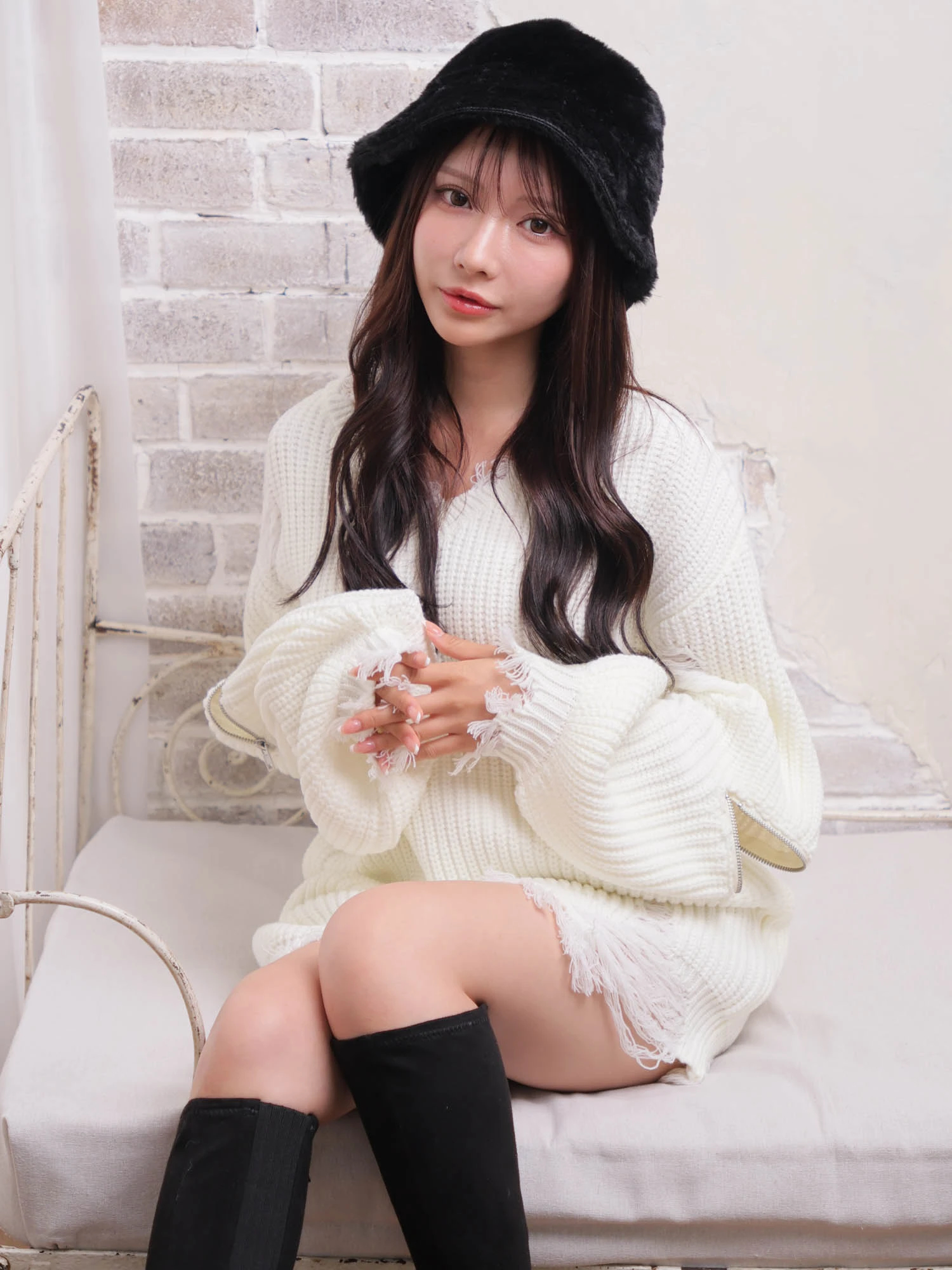 LIP SERVICE（リップサービス）｜ クラッシュニットワンピース