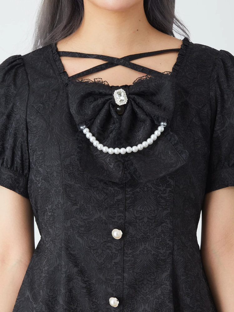 ジャガードリボンコンビネゾン - Ank Rouge(アンクルージュ)の