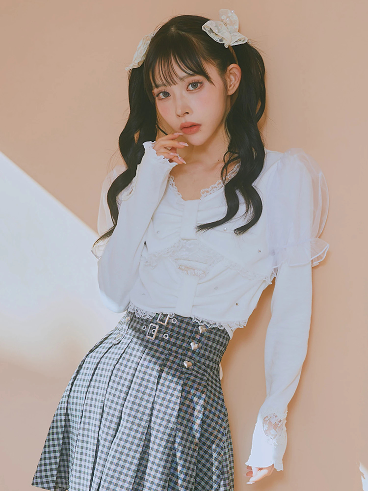 ダブルリボンぐるぐるTOPS - Ank Rouge(アンクルージュ)のTシャツ