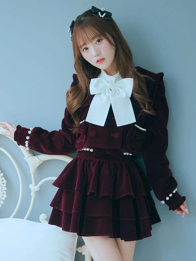 ベルベットセーラージャケット - Ank Rouge(アンクルージュ)の