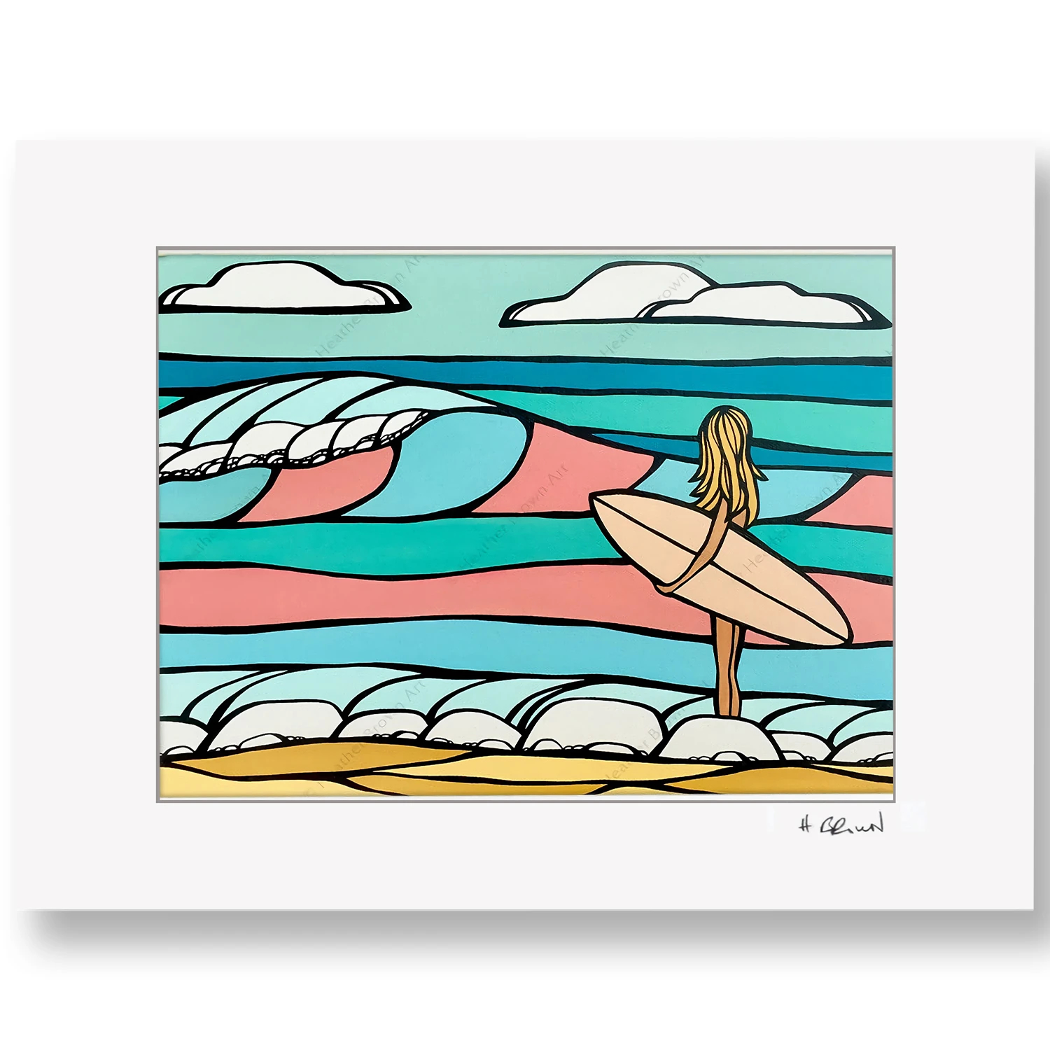 CANDY SURF / Heather Brown（ヘザーブラウン）のMatted Prints通販