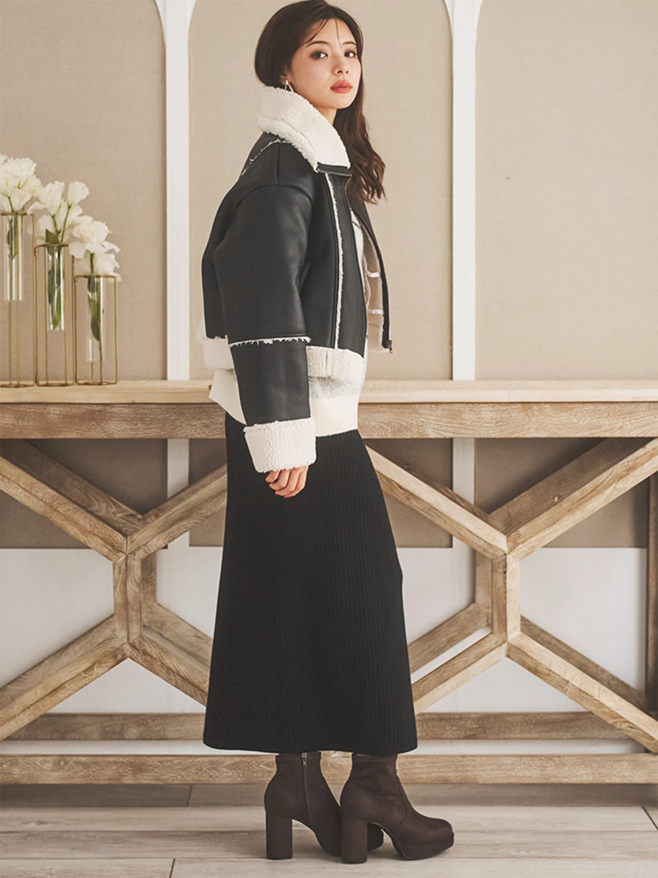 ウラボアムートンジャケット / LUDIC PARK（ルディックパーク）の