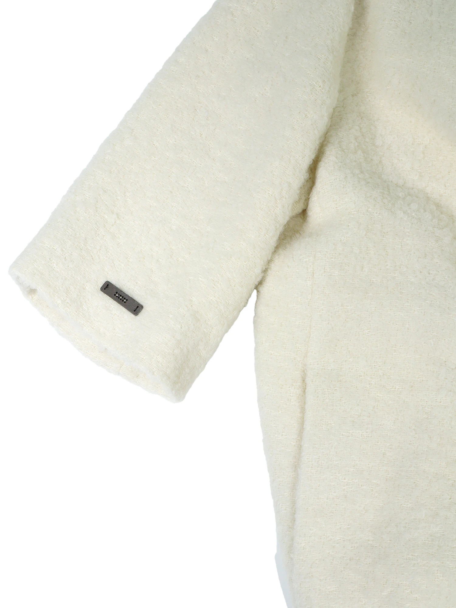 アルパカ混パイルニット七分袖コート / PESERICO（ペセリコ）｜woollen