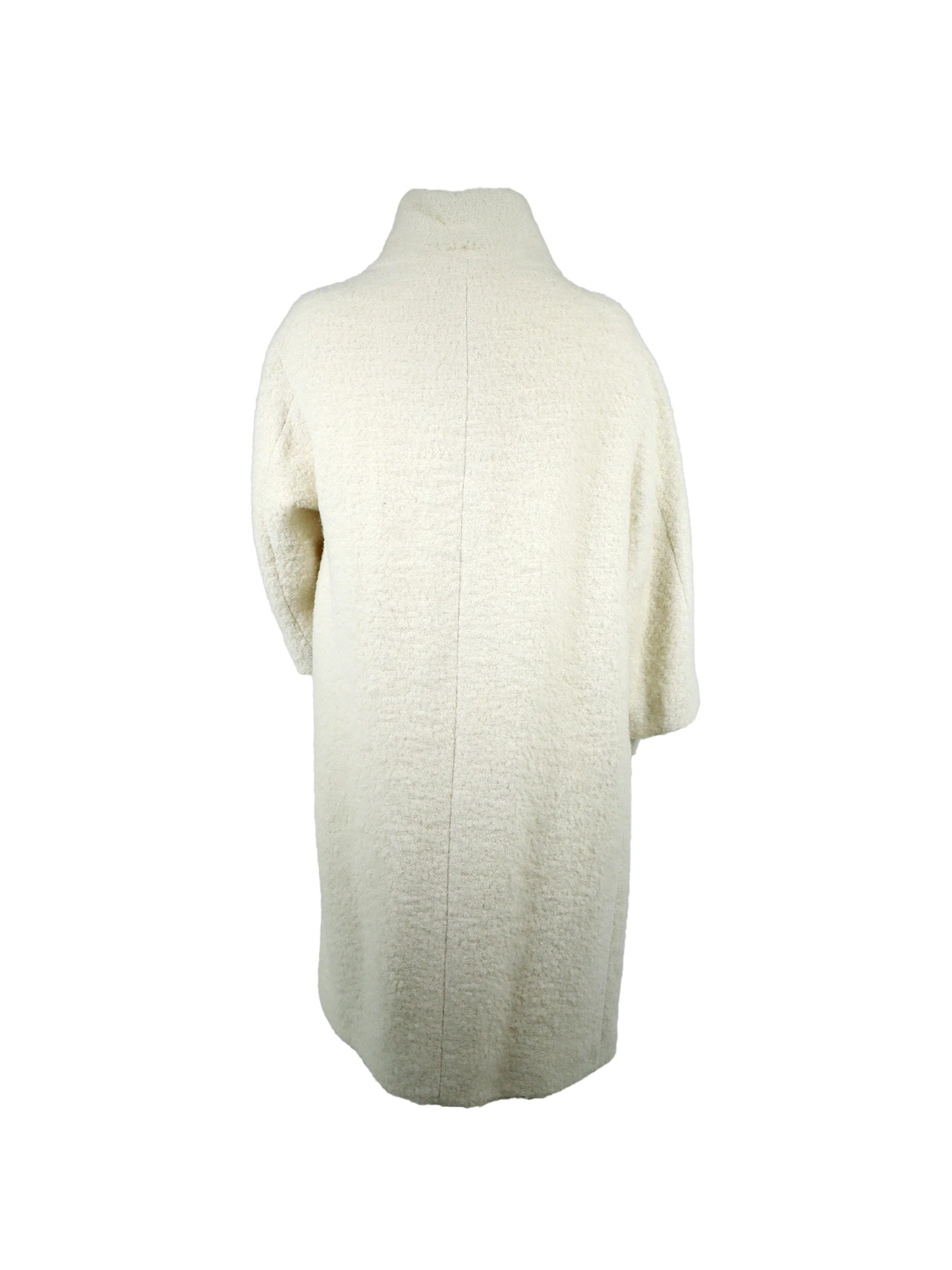 アルパカ混パイルニット七分袖コート / PESERICO（ペセリコ）｜woollen