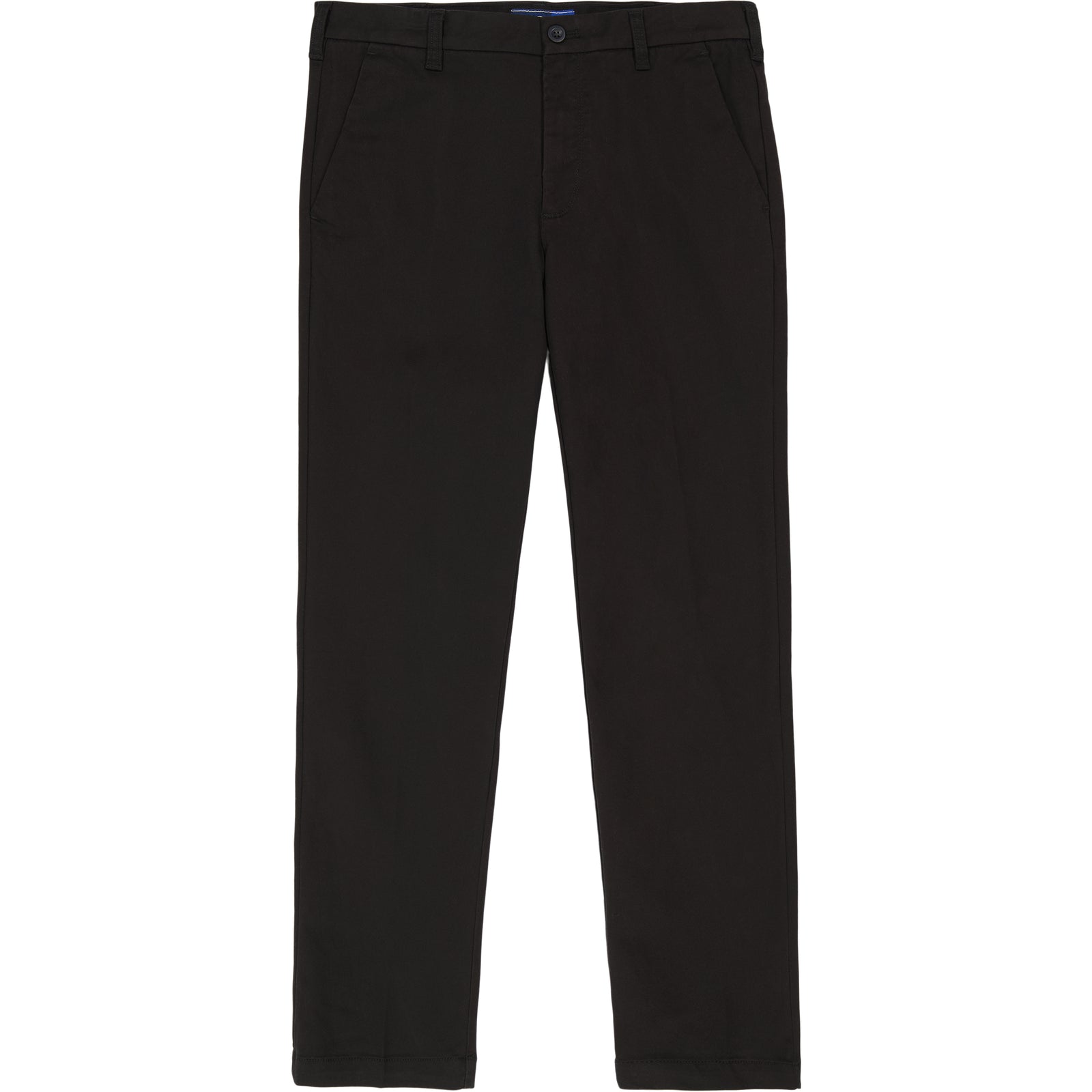 Performance Stretch Flat-Front Straight Fit Chino Pants - Black – IZOD