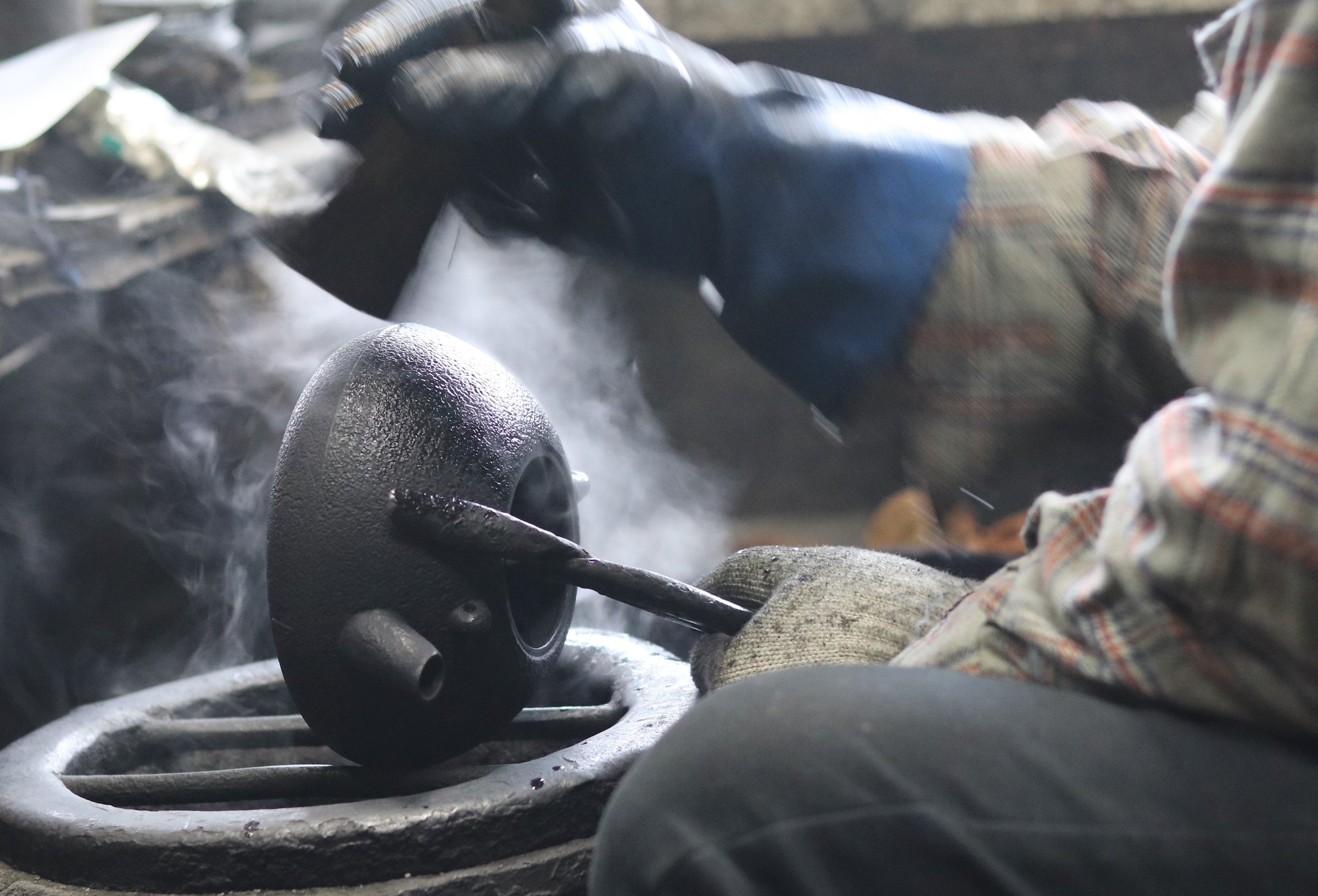 南部鉄器 鉄瓶 | ひらてつ | 1.4L | 薫山工房