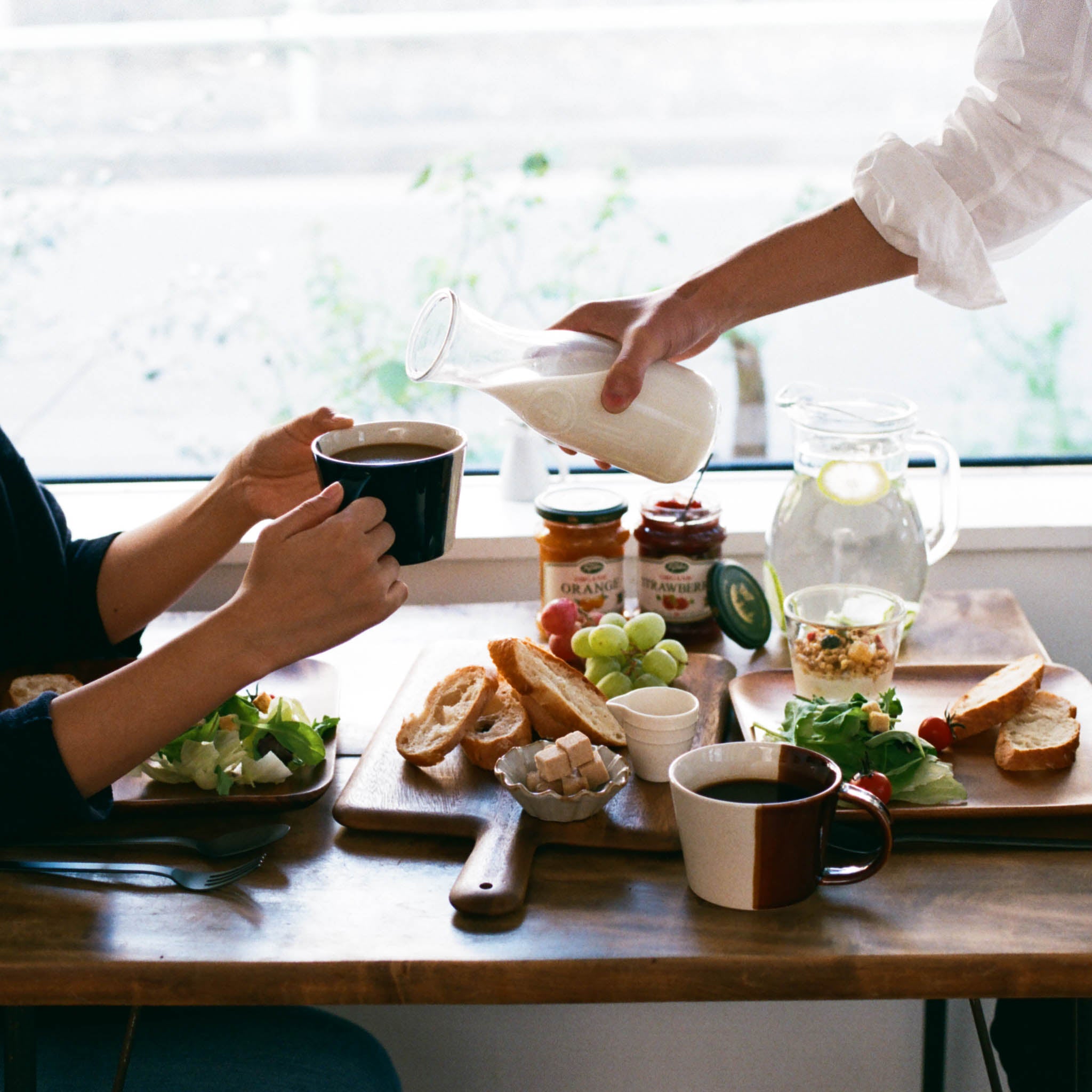 瀬戸焼 | マグカップ・取皿セット | しとやか | m.m.d.