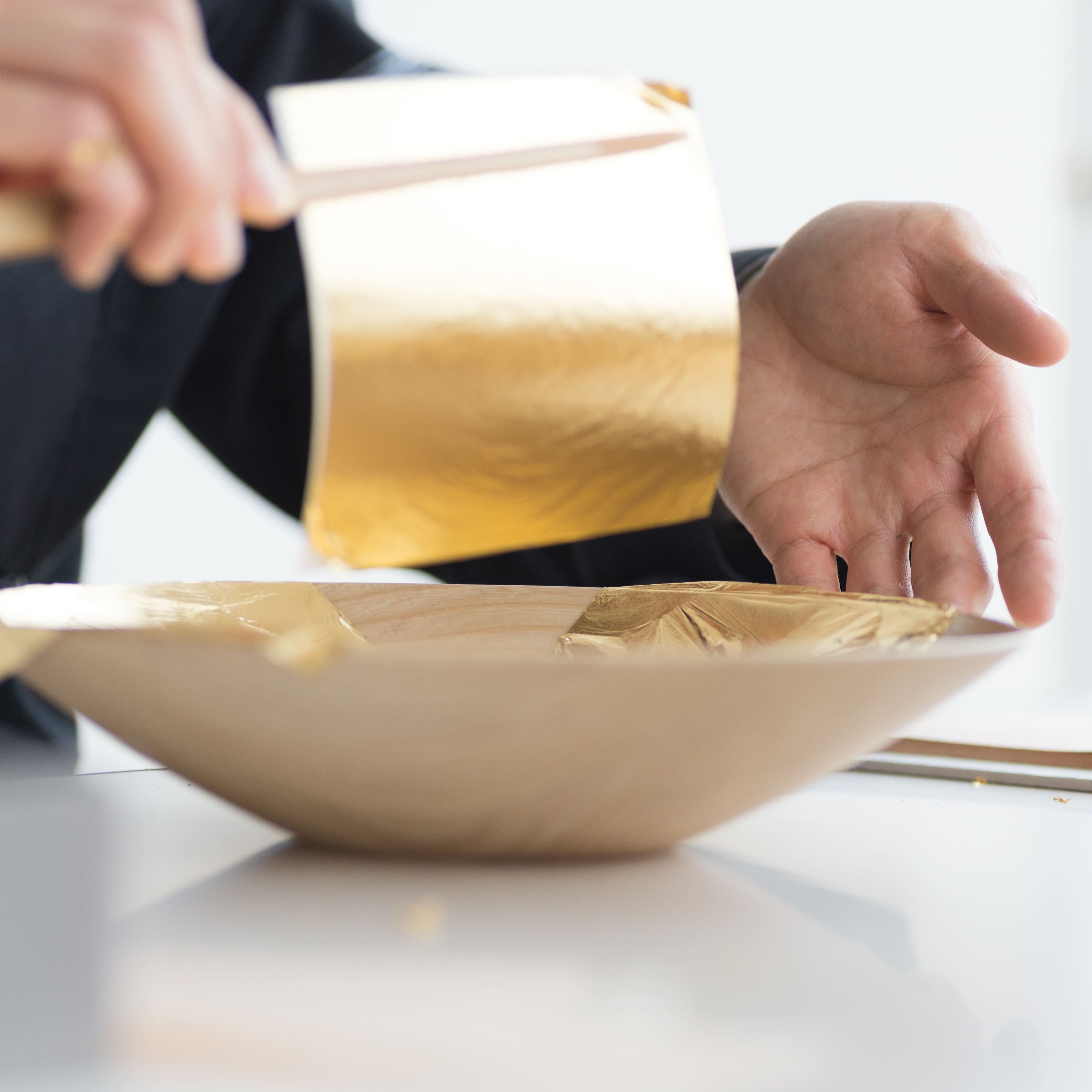 金沢金箔 グラス | 氷結ぐい呑み | 金銀ペア | 箔座