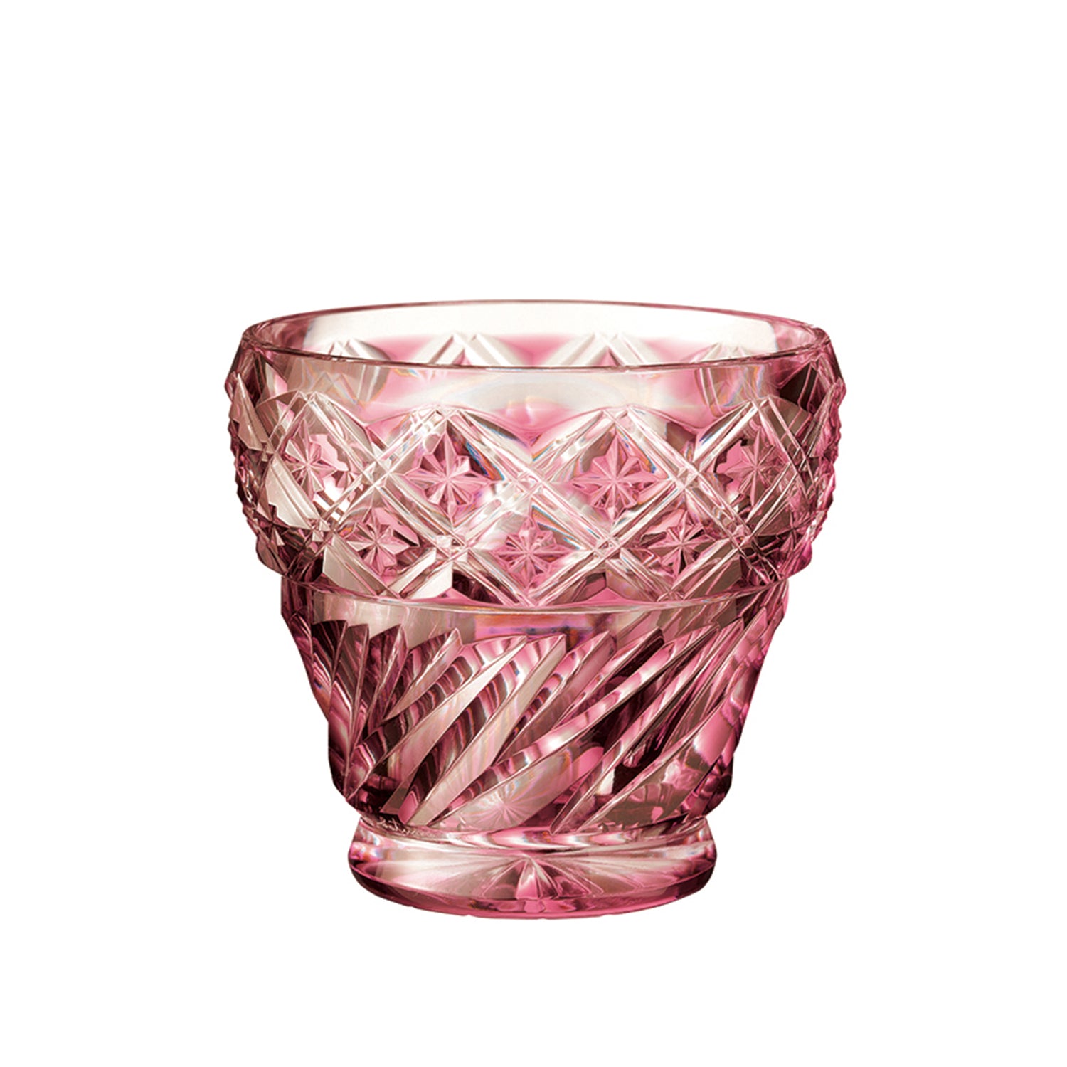 薩摩切子 クリスタルグラス | フリーカップ | 金赤 | 薩摩びーどろ工芸