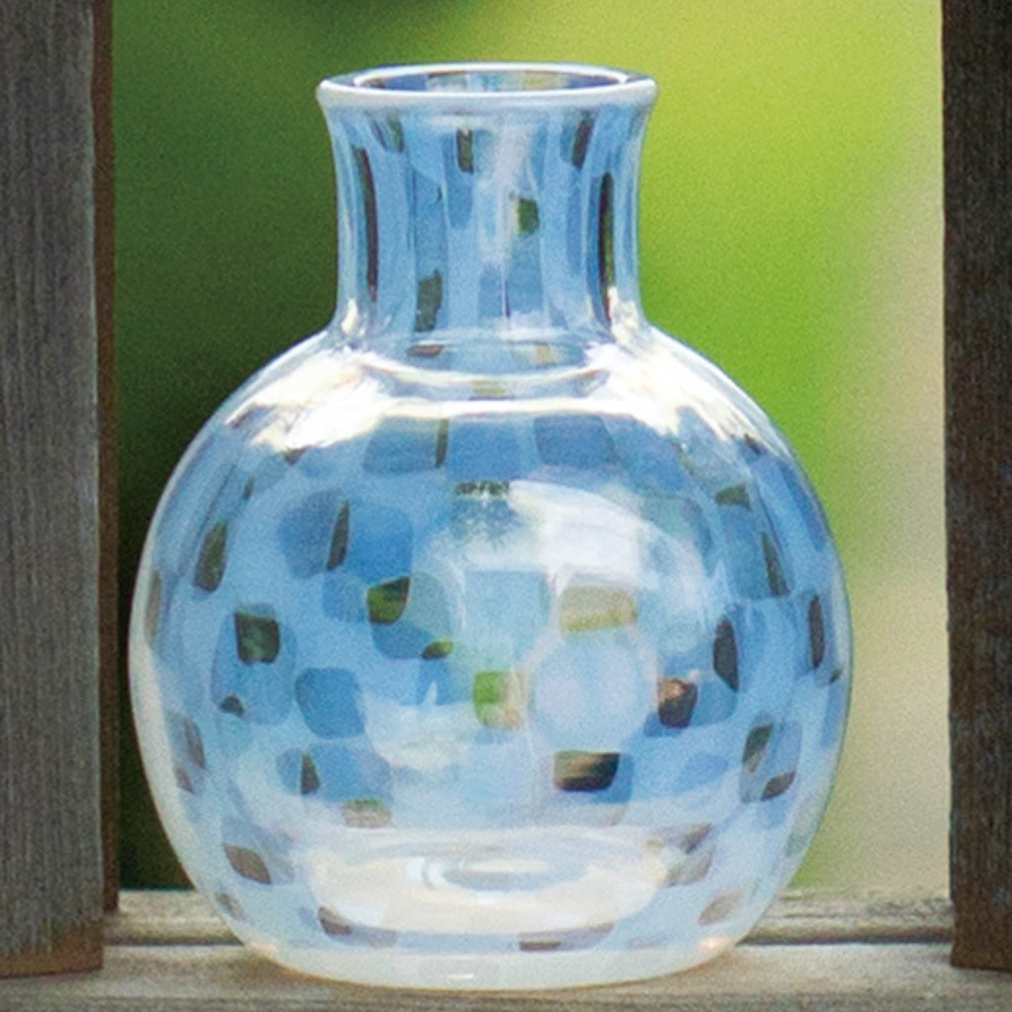 江戸硝子 一輪挿し | 大正浪漫 | 市松 | 廣田硝子