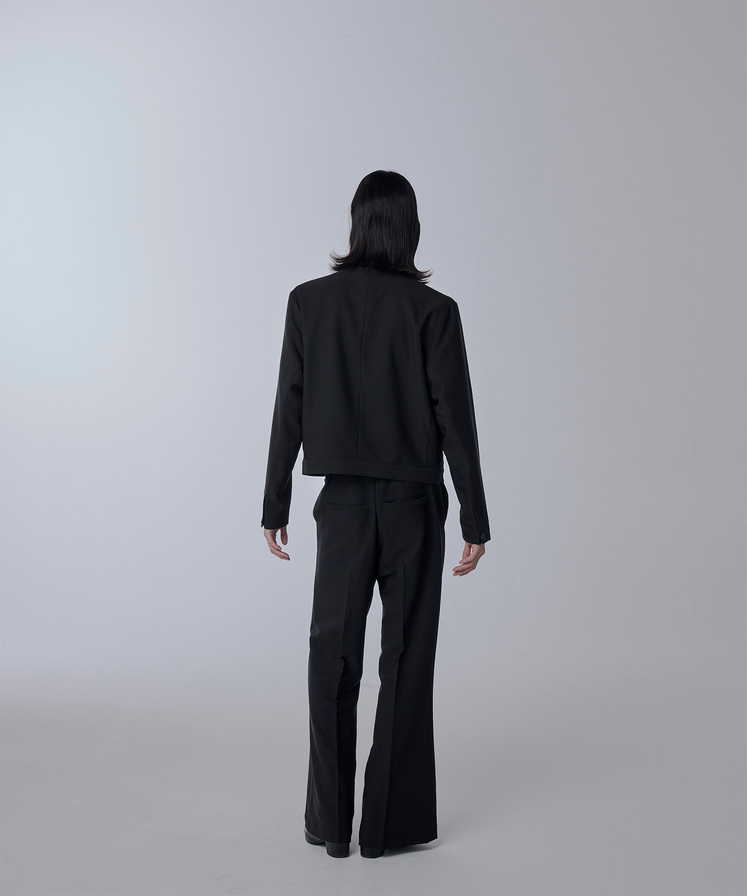 Leather pocket short jacket – Jent Louis