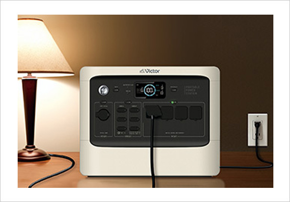 ポータブル電源 ハイパフォーマンスモデル 1,536Wh BN-RF1500 | JVC