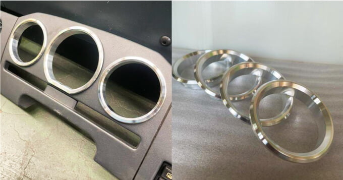 ジムニー（JA12,JA22,JB32）のメーター・エアコンリング取り付け編