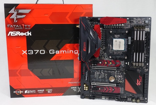 16フェーズVRM電源搭載「ASRock Fatal1ty X370 Professional Gaming