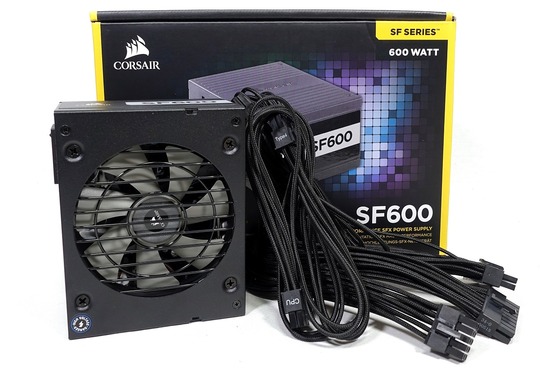 Corsair SF600 Platinum」をレビュー。RTX 2080 Tiも静音動作で運用