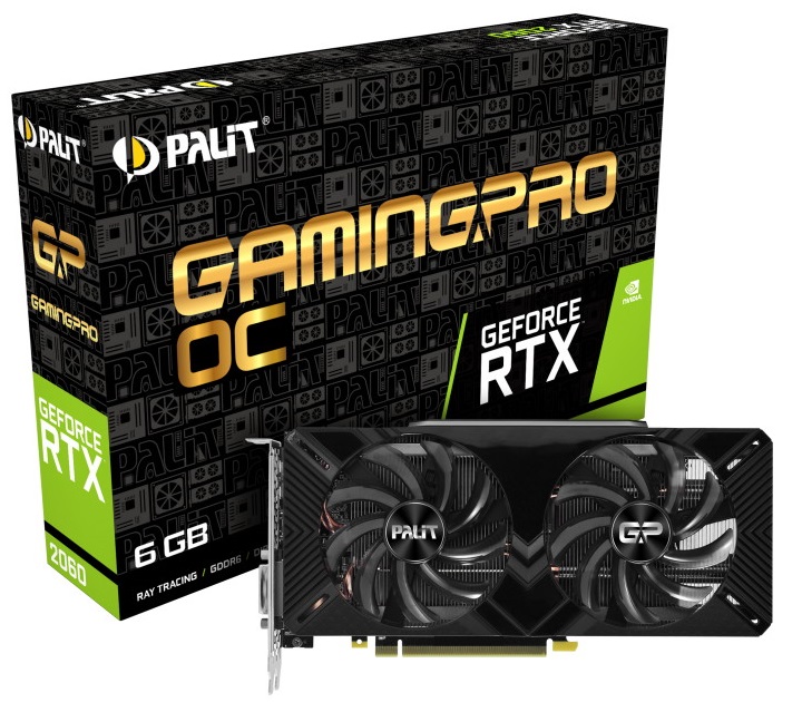 Palitから最安値4.5万円のRTX 2060グラフィックボード「Palit GeForce