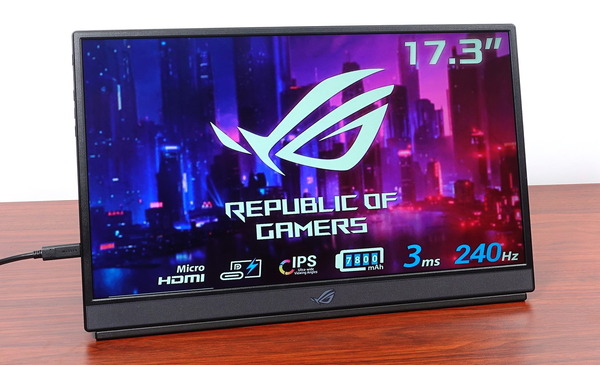 ASUS ROG Strix XG17AHPE」をレビュー。240Hz対応モバイルモニタを徹底
