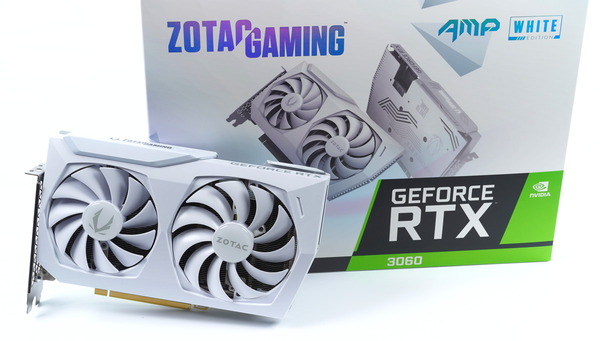 ZOTAC GeForce RTX 3060 AMP White」をレビュー。美しいホワイトカラー