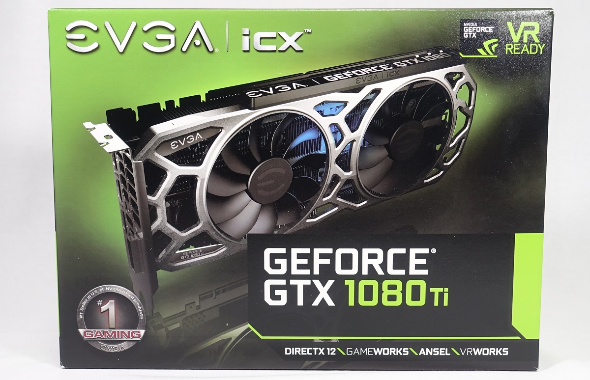 2スロ1080Tiの鉄板モデル「EVGA GTX 1080 Ti SC2 GAMING」をレビュー