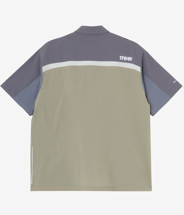 TFW49 / LIGHT COACH SHIRT L 美品 NVxB.GREY TFW49】《MEN'S》LIGHT