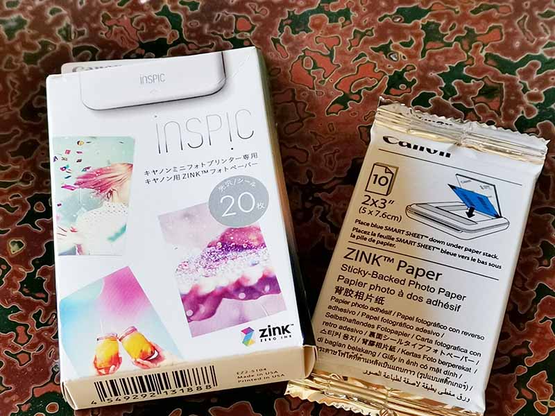 写真撮ったら即プリント！Canon iNSPiCシリーズを使ってみた - 【し