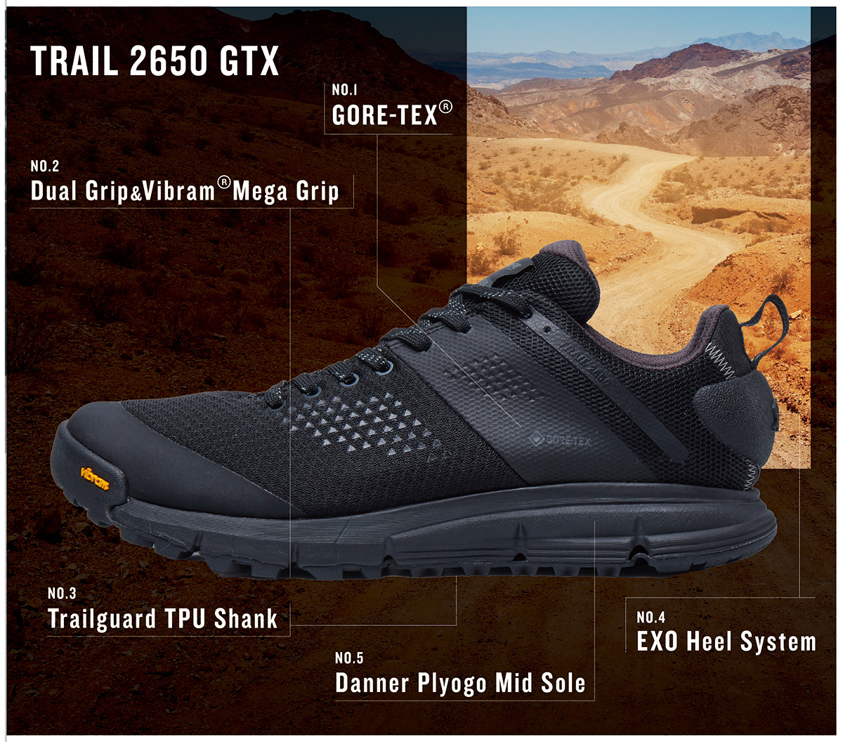 TRAIL 2650 GTX | Danner | ダナー オフィシャルサイト