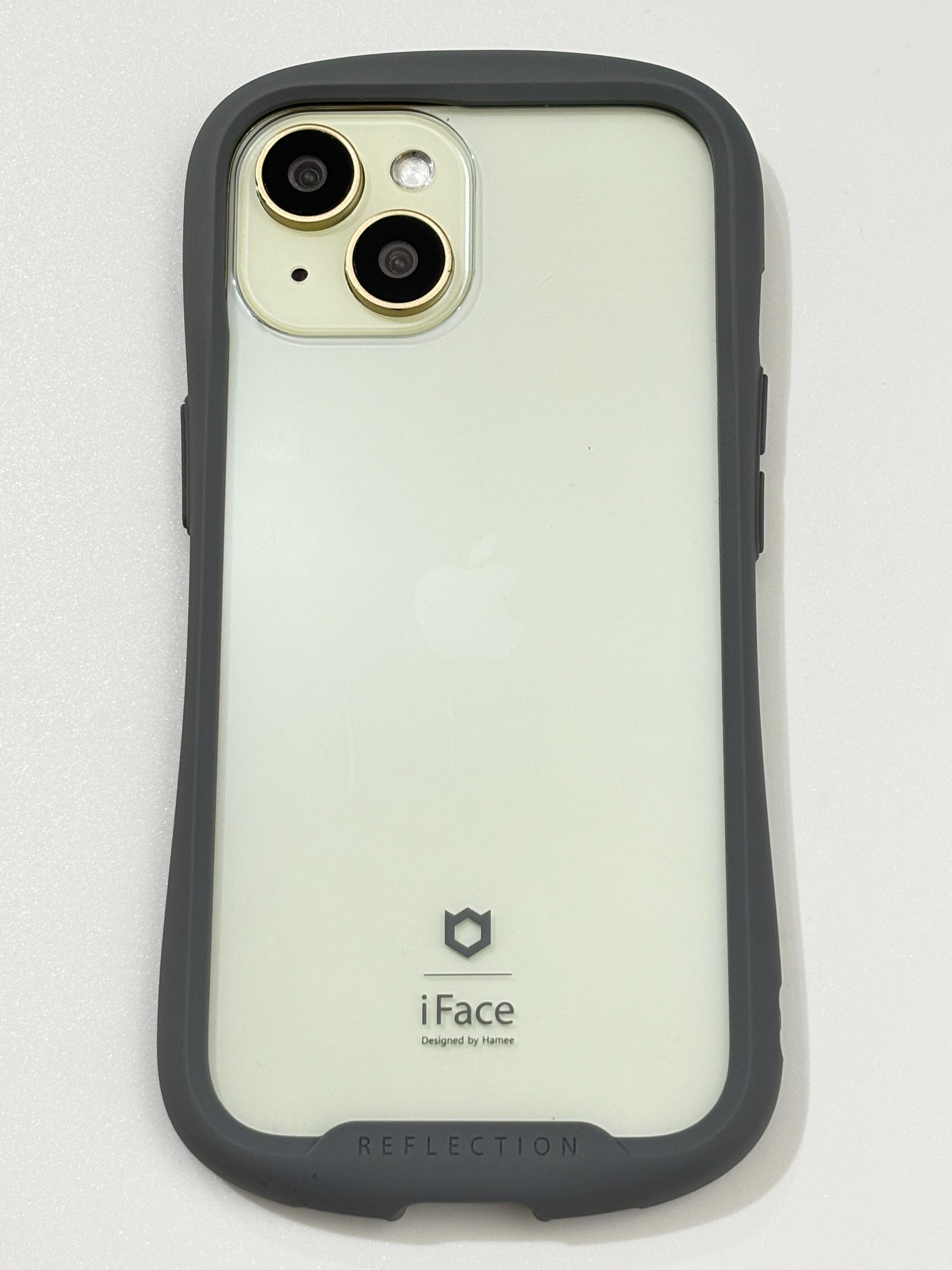 iPhone15イエローにReflectionをつけてみた！｜iFace公式