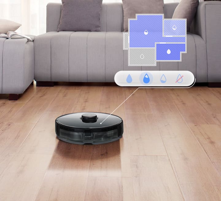Roborock S5 Max - 選べる2つのカラー。 高精度レーザーセンサー搭載