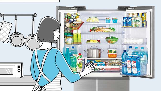 省エネ | SJ-X508K | 冷蔵庫：シャープ