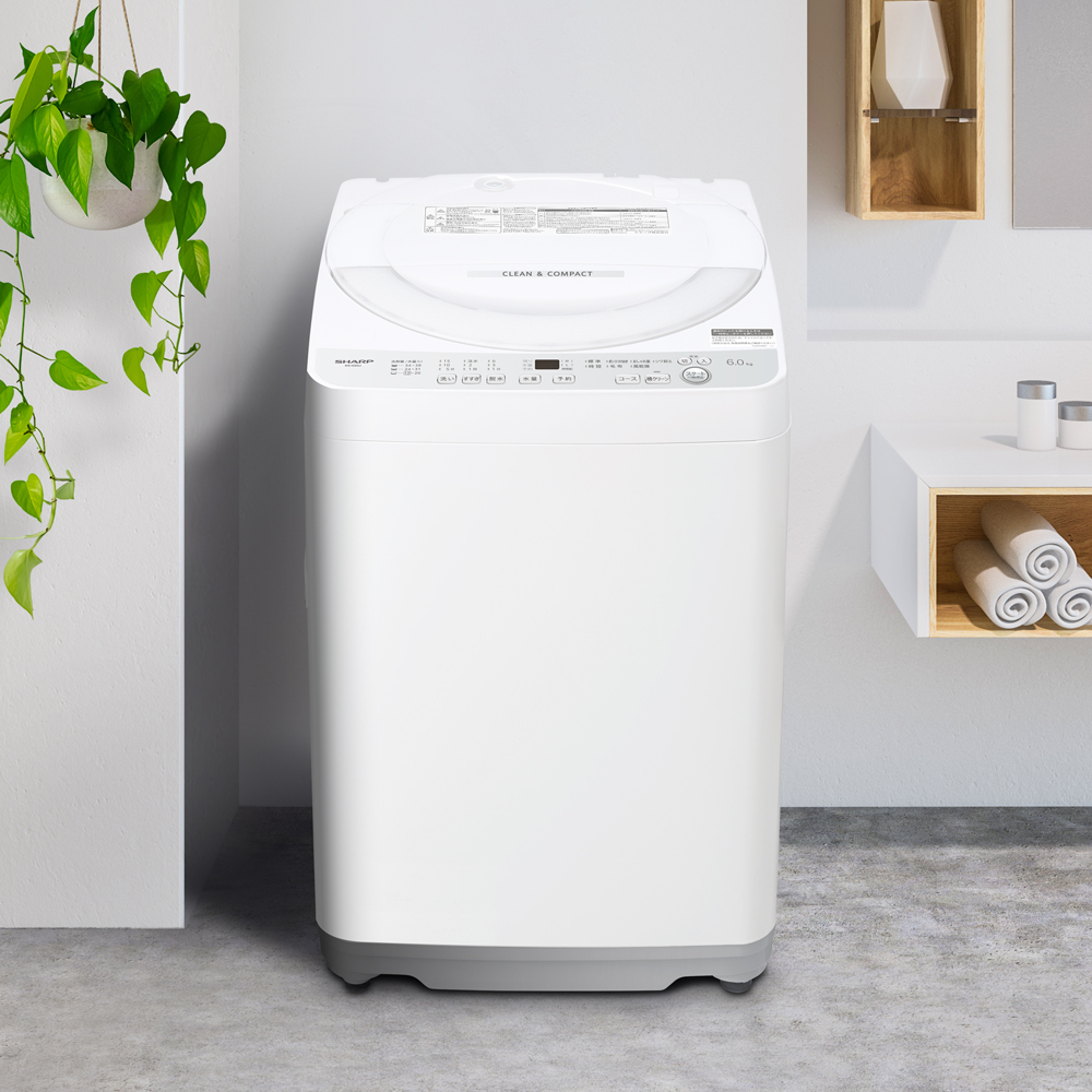 ES-GE6J | 洗濯機：シャープ