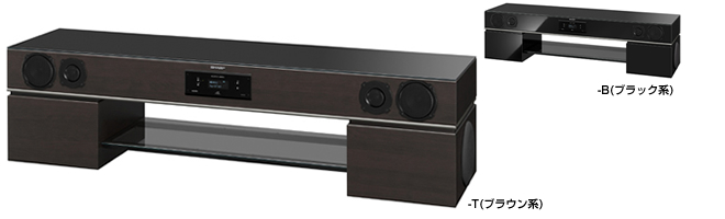 1ビットシアターラックシステム 「AN-AR700/AN-AR600」｜AQUOS