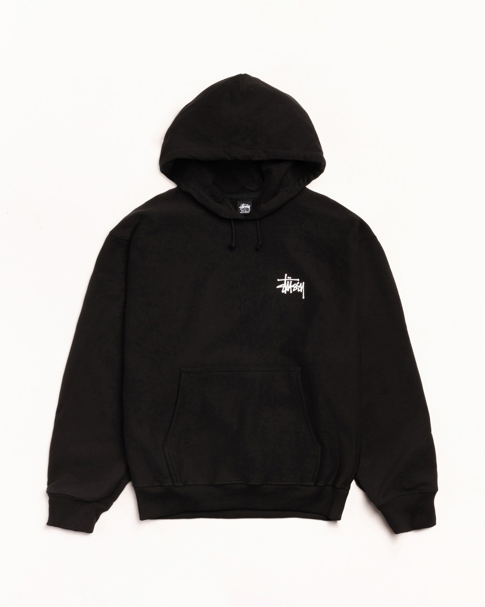 Basic Stüssy Hoodie – Black | Tee & Sweats | Stüssy Japan