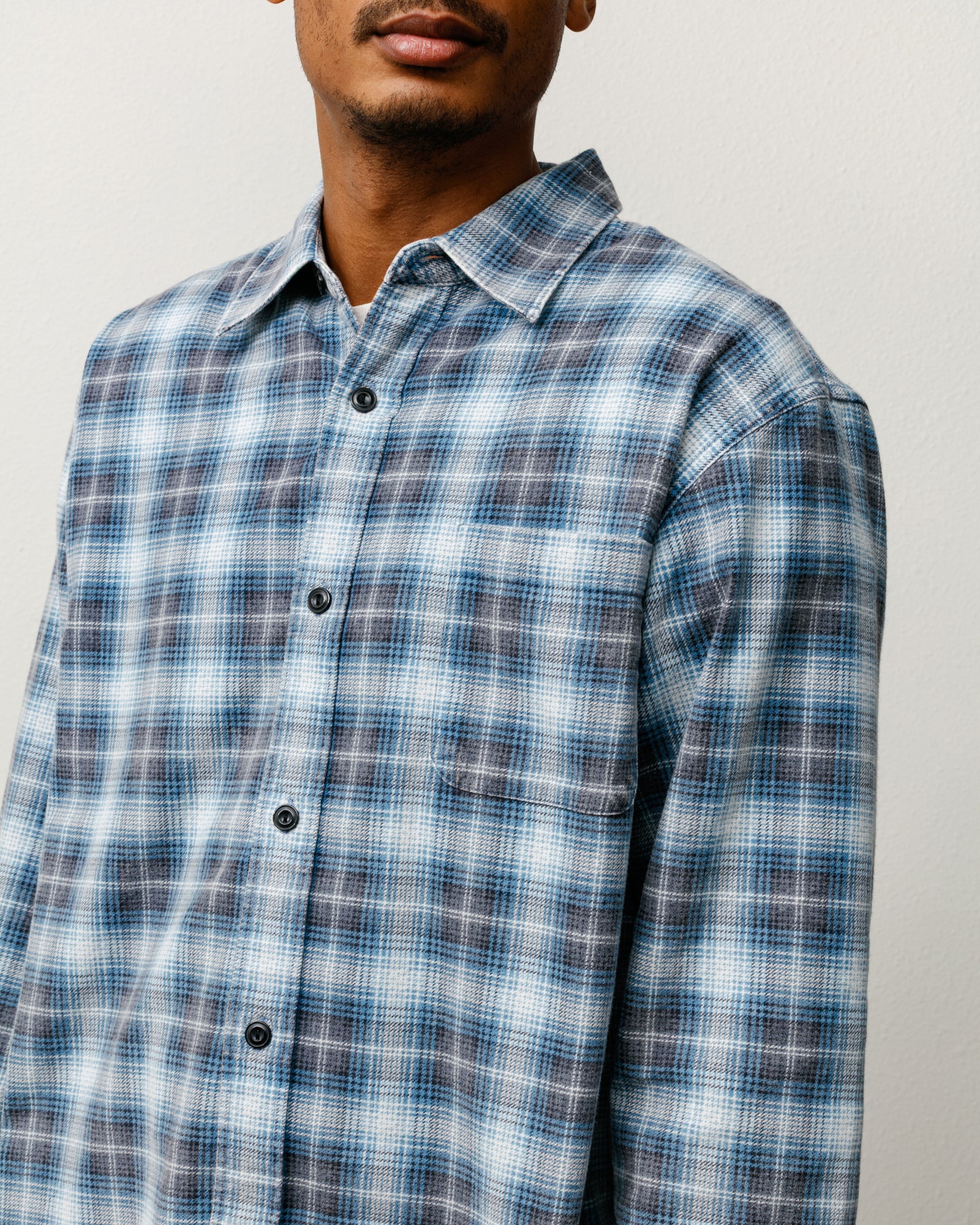 Dax Printed Shirt – Blue | Tops & Shirts | Stüssy Japan