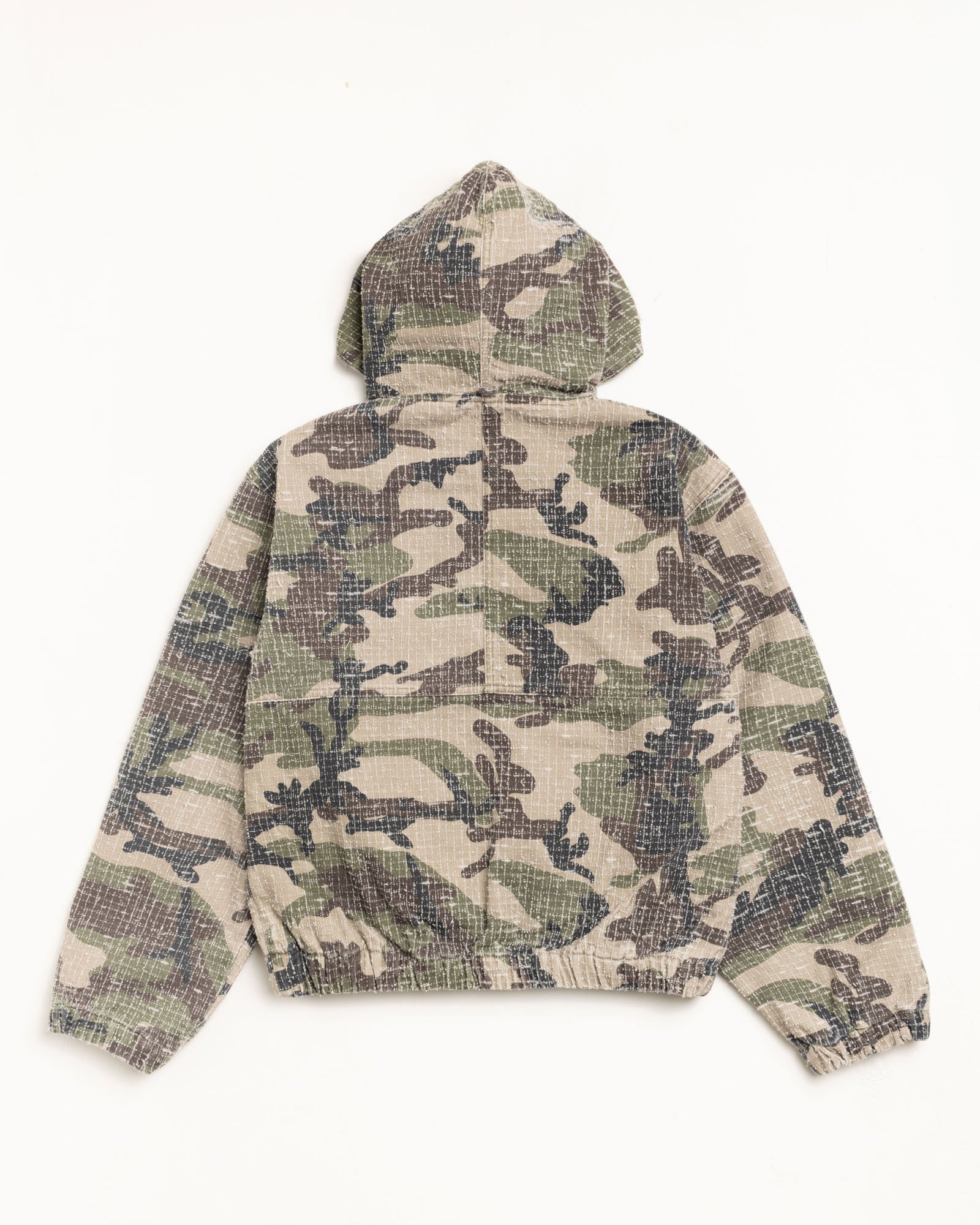 Work Jacket Camo Canvas Needlepunch in woodland camo – Stüssy Japan
