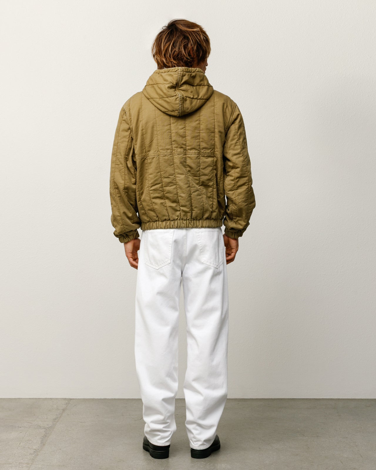 Quilted Canvas Work Jacket – Olive | Outerwear | Stüssy Japan