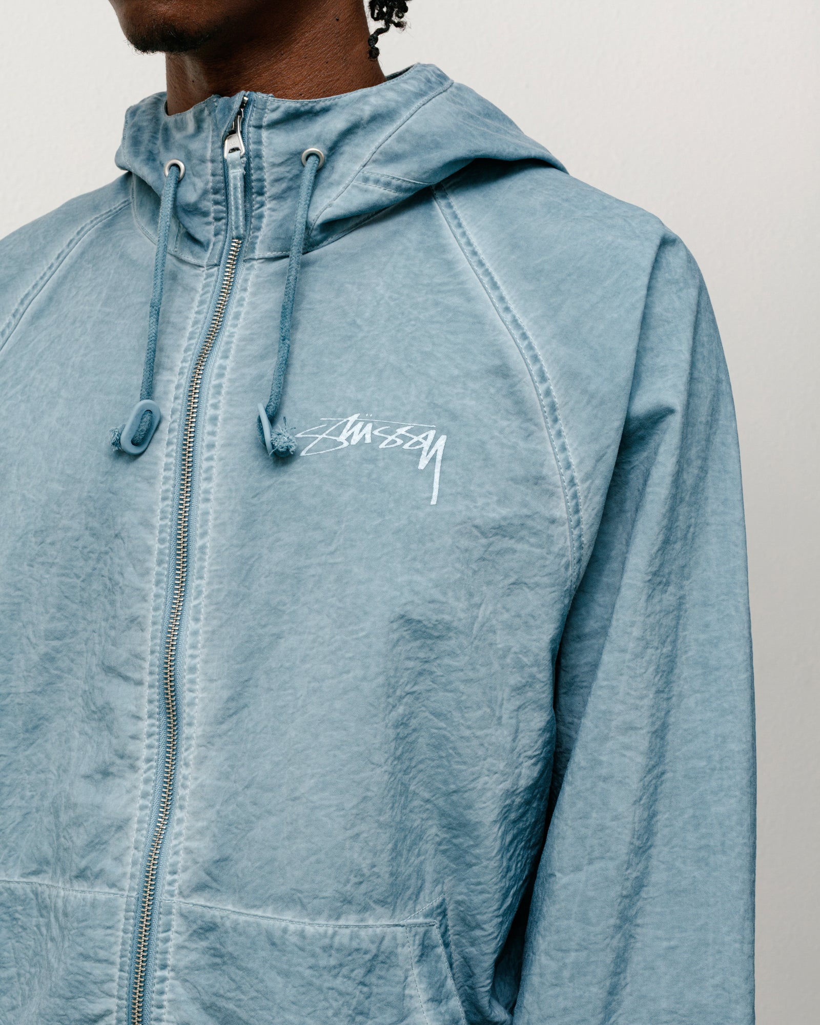 Beach Shell Garment Dyed – Blue | Outerwear | Stüssy Japan