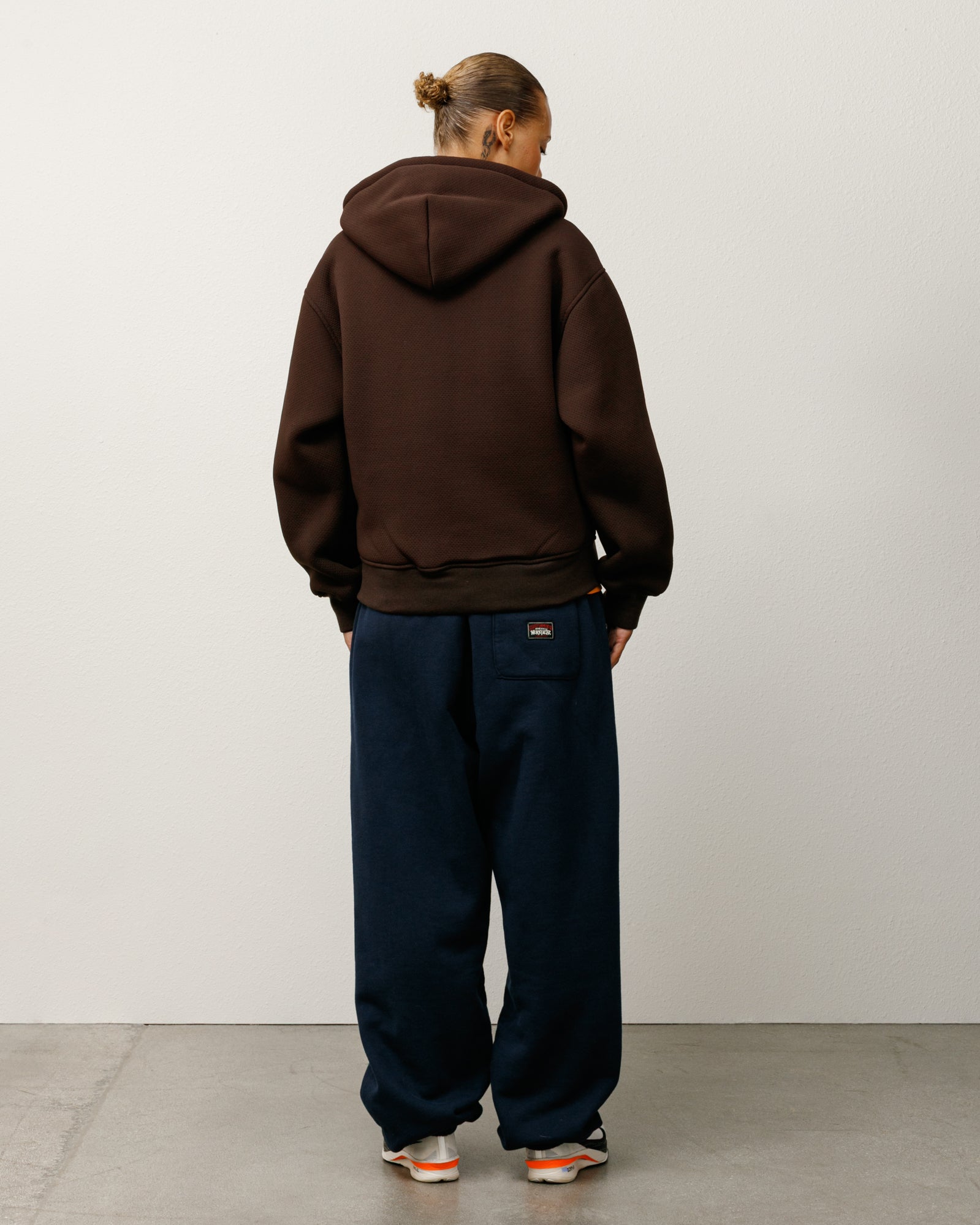 Bonded Sherpa Hoodie – Brown | Sweats | Stüssy Japan