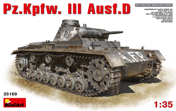Pz.Kpfw. III Ausf. D MiniArt 35169