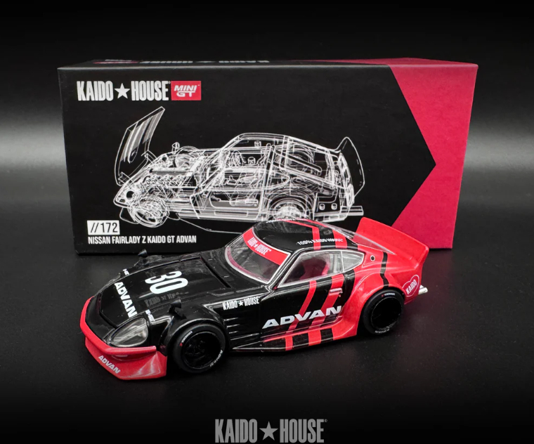 Kaido GT Nissan Fairlady Z Advan - ダイキャストモデル - KAIDO