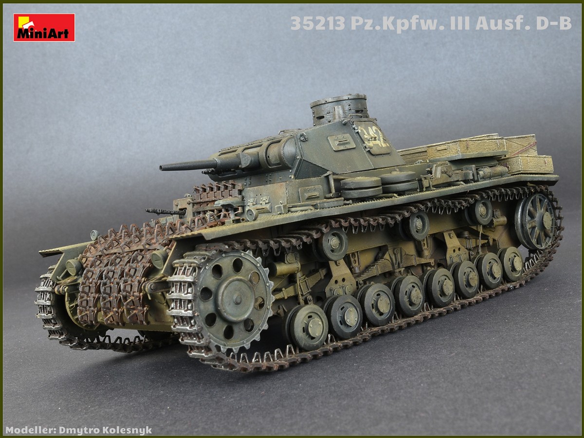 Pz.Kpfw.III Ausf. D/B MiniArt 35213