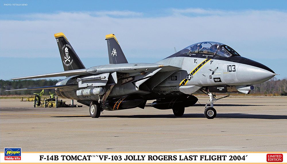 F-14B Tomcat 'VF-103 Jolly Rogers Last Flight 2004' Hasegawa 02434