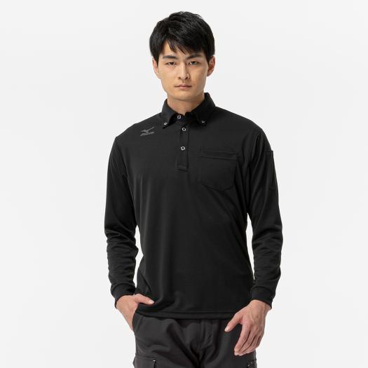 ワークボタンダウン ポロシャツ(長袖)|C2JA8181|ウエア|ワーキング用品