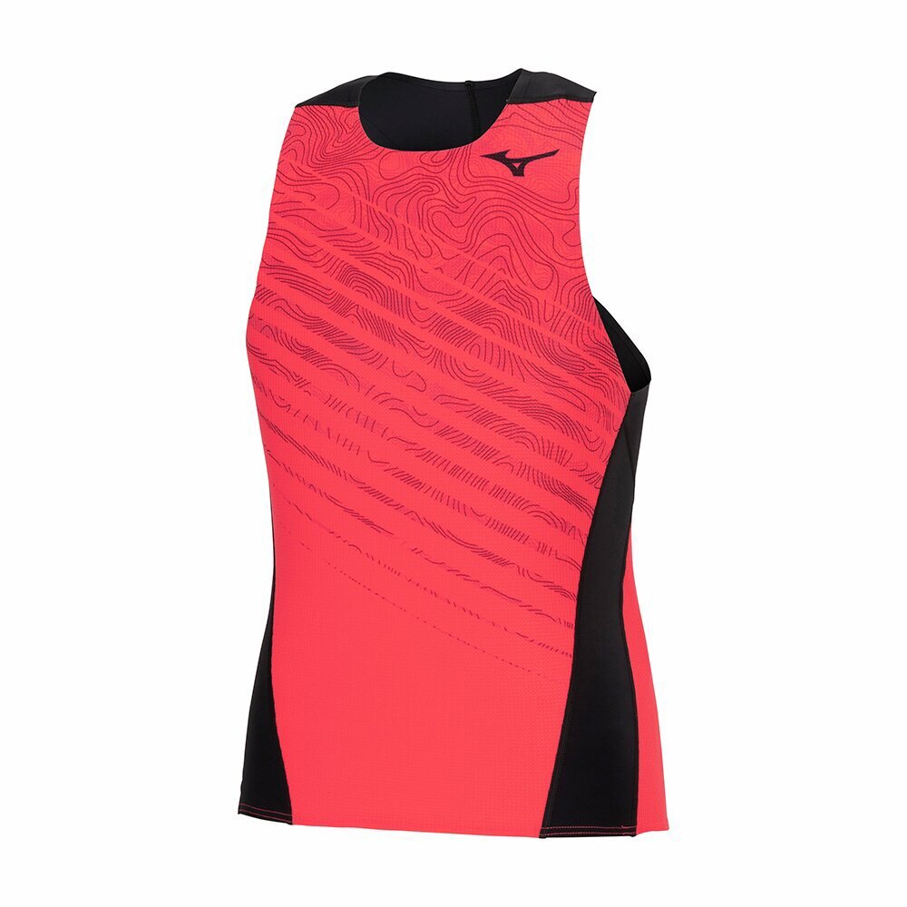 汗処理／通気】MTCドライエアロフローレーシングシャツ(陸上競技